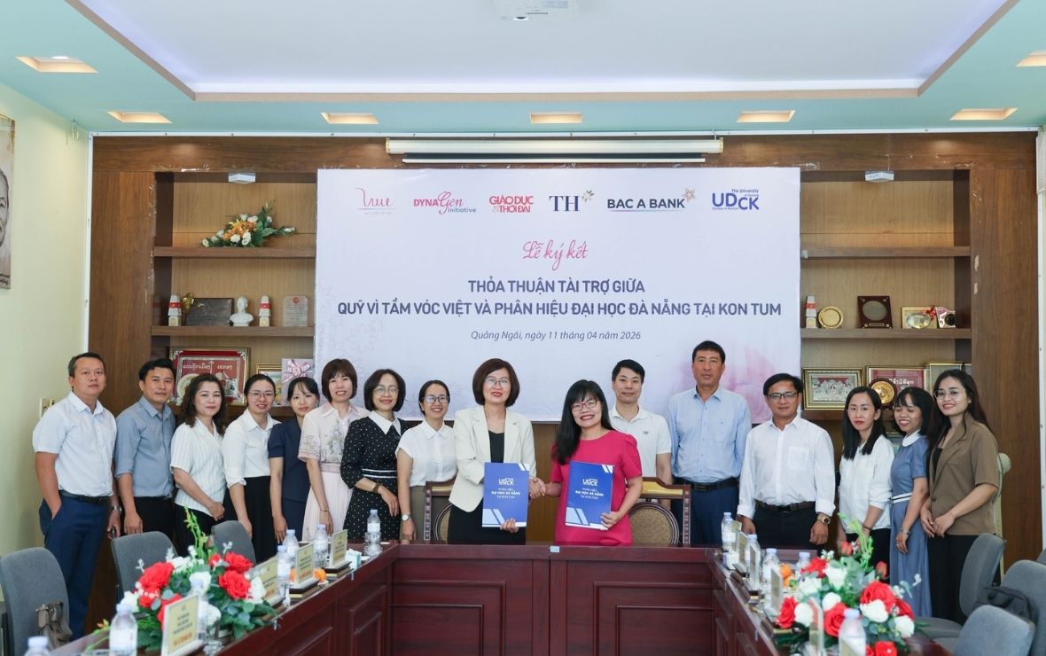Partnership signing with the University of Da Nang - Kon Tum Campus under the DynaGen Initiative